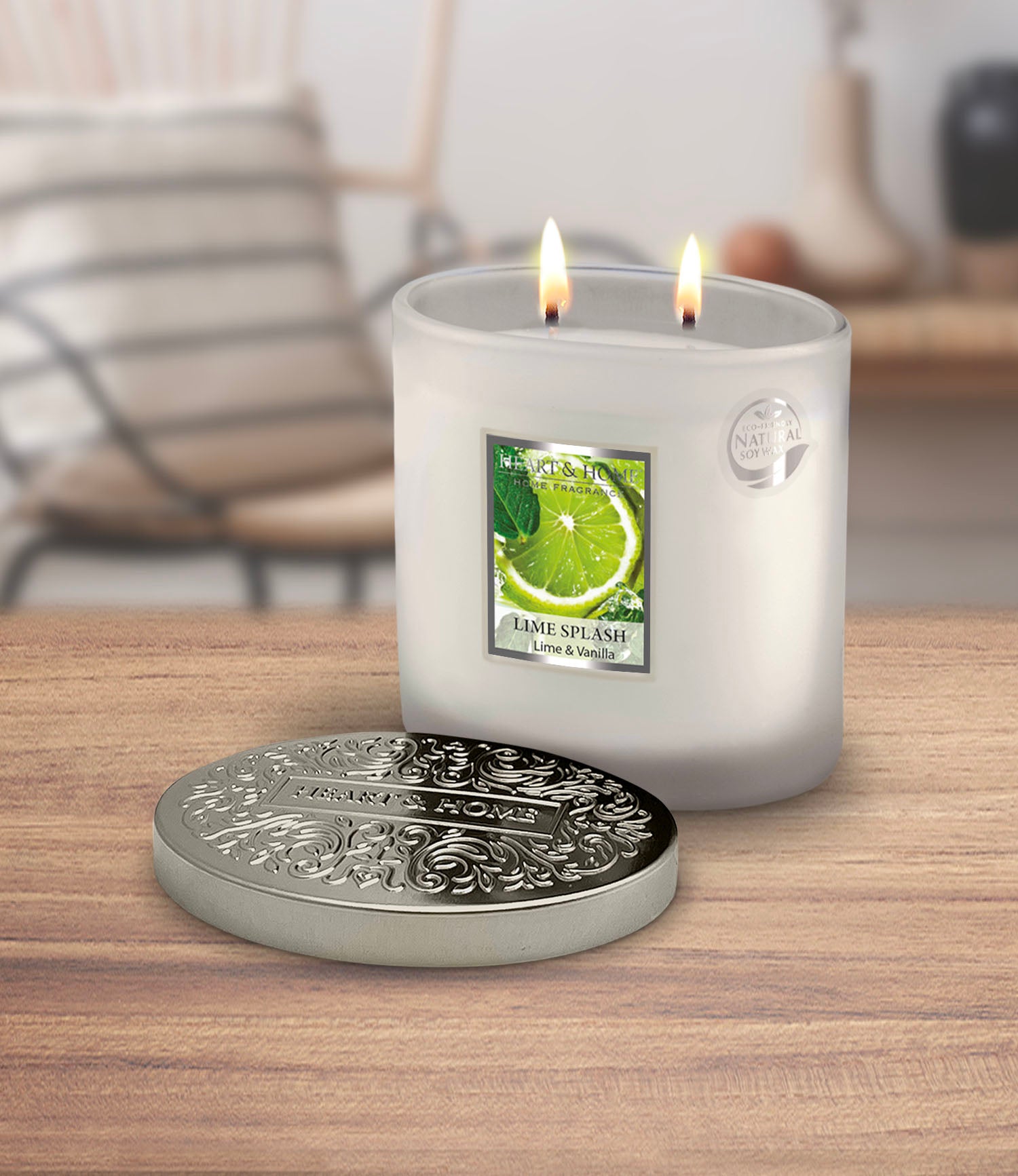 Lime Splash 2 Wick Candle