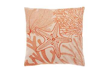 Embroided Shoreline Cushion