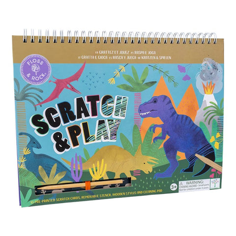 Scratch And Play Dinosaur Book