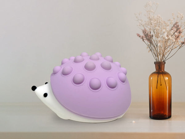 Lumi Buddyz Spike The Purple Hedgehog Night Light