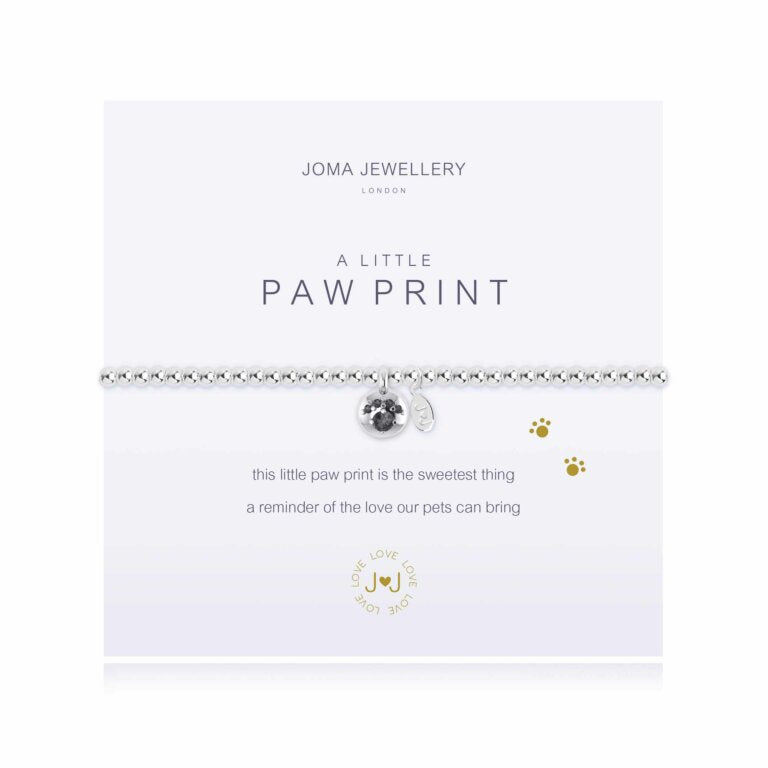 A little Paw Print Bracelet - Brambles Gift Shop