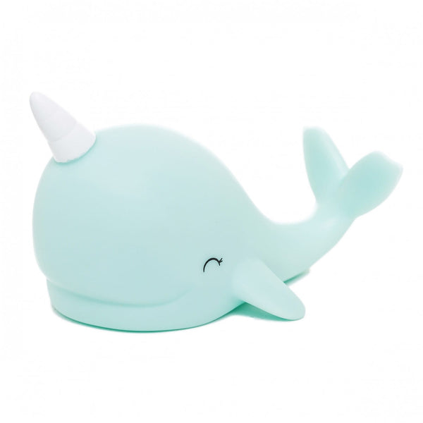 Narwhal Colour Changing LED Night Light Mini - Brambles Gift Shop