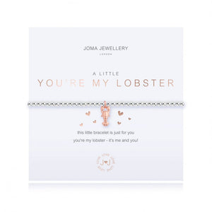 A little You're My Lobster Bracelet - Brambles Gift Shop