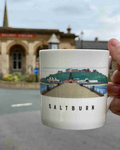 Saltburn Landscape Mug - Brambles Gift Shop